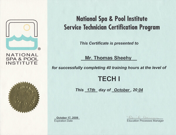 National Spa & Pool Institute